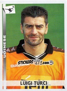 Sticker Luigi Turci - Calciatori 2000-2001 n. 365 - Panini