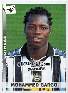 Cromo Mohammed Gargo - Calciatori 2000-2001 - Panini