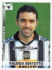 Sticker Valerio Bertotto - Calciatori 2000-2001 n. 368 - Panini