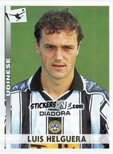 Sticker Luis Helguera - Calciatori 2000-2001 n. 371 - Panini