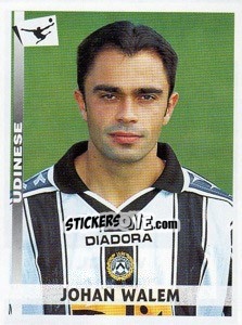 Sticker Johan Walem - Calciatori 2000-2001 n. 372 - Panini