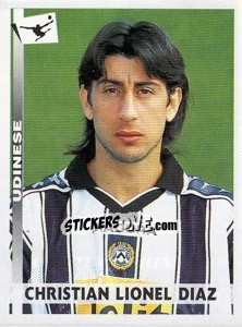 Cromo Christian Lionel Diaz - Calciatori 2000-2001 n. 373 - Panini