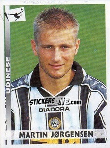 Sticker Martin Jørgensen - Calciatori 2000-2001 n. 377 - Panini