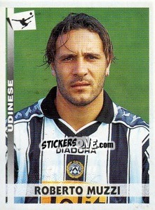 Sticker Roberto Muzzi - Calciatori 2000-2001 n. 381 - Panini