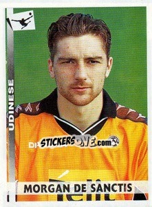 Figurina Morgan de Sanctis - Calciatori 2000-2001 - Panini