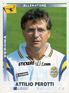 Sticker Attilio Perotti (Allenatore) - Calciatori 2000-2001 n. 386 - Panini