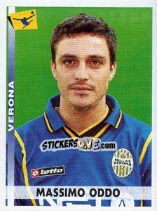 Sticker Massimo Oddo - Calciatori 2000-2001 n. 390 - Panini