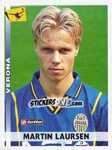 Sticker Martin Laursen - Calciatori 2000-2001 n. 391 - Panini