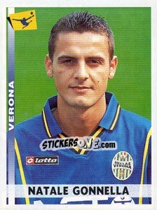Sticker Natale Gonnella - Calciatori 2000-2001 n. 392 - Panini