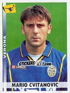 Sticker Mario Cvitanovic - Calciatori 2000-2001 - Panini