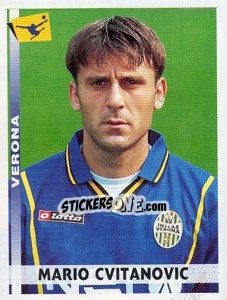 Sticker Mario Cvitanovic - Calciatori 2000-2001 n. 394 - Panini