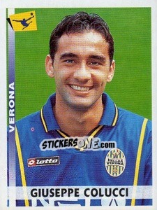 Sticker Giuseppe Colucci - Calciatori 2000-2001 n. 398 - Panini