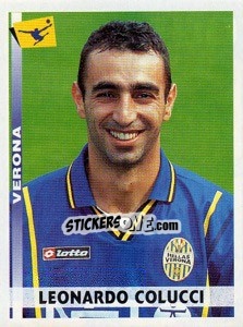 Sticker Leonardo Colucci - Calciatori 2000-2001 - Panini