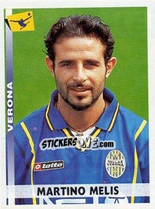 Figurina Martino Melis - Calciatori 2000-2001 - Panini