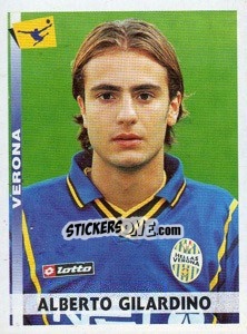Sticker Alberto Gilardino - Calciatori 2000-2001 n. 405 - Panini