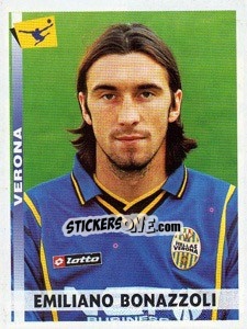 Sticker Emiliano Bonazzoli - Calciatori 2000-2001 - Panini