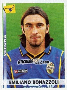 Sticker Emiliano Bonazzoli - Calciatori 2000-2001 n. 406 - Panini