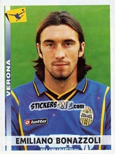 Figurina Emiliano Bonazzoli - Calciatori 2000-2001 - Panini