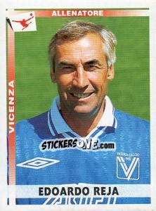 Sticker Edoardo Reja (Allenatore) - Calciatori 2000-2001 n. 410 - Panini