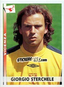 Sticker Giorgio Sterchelle - Calciatori 2000-2001 - Panini