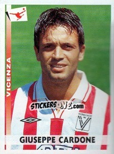 Figurina Giuseppe Cardone - Calciatori 2000-2001 - Panini