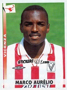 Sticker Marco Aurélio - Calciatori 2000-2001 n. 415 - Panini