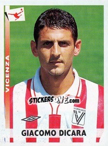 Figurina Giacomo Dicara - Calciatori 2000-2001 - Panini