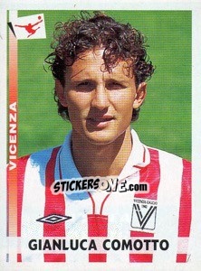 Sticker Gianluca Comotto - Calciatori 2000-2001 n. 417 - Panini