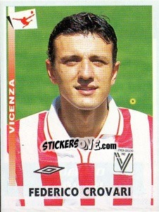 Figurina Federico Crovari - Calciatori 2000-2001 - Panini