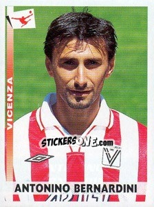 Cromo Antonino Bernardini - Calciatori 2000-2001 - Panini