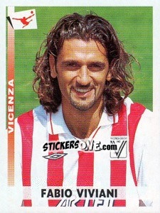 Sticker Fabio Viviani - Calciatori 2000-2001 - Panini