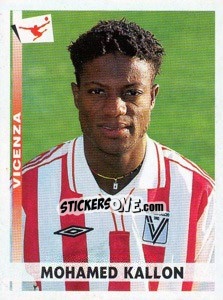 Sticker Mohamed Kallon - Calciatori 2000-2001 - Panini