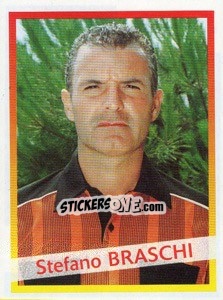 Sticker Stefano Braschi - Calciatori 2000-2001 n. 434 - Panini