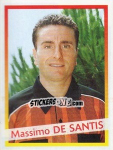 Figurina Massimo de Santis - Calciatori 2000-2001 - Panini