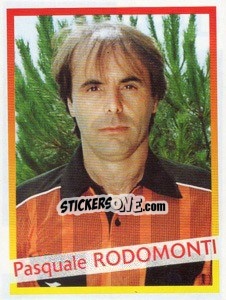 Cromo Pasquale Rodomonti - Calciatori 2000-2001 - Panini