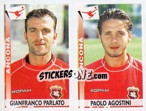 Sticker Parlato / Agostini - Calciatori 2000-2001 n. 445 - Panini