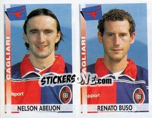 Sticker Abeijon / Buso  - Calciatori 2000-2001 n. 458 - Panini