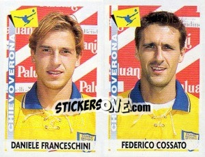 Cromo D.Franceschini / Cossato  - Calciatori 2000-2001 - Panini