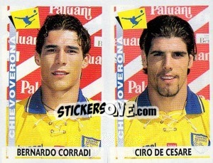 Sticker Corradi / De Cesare  - Calciatori 2000-2001 n. 469 - Panini