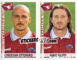 Sticker Ottofaro / Filippi  - Calciatori 2000-2001 - Panini