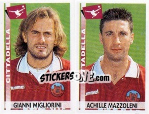Cromo Migliorini / Mazzoleni  - Calciatori 2000-2001 - Panini