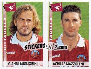 Sticker Migliorini / Mazzoleni  - Calciatori 2000-2001 n. 474 - Panini