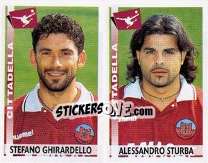 Sticker Ghirardello / Sturba  - Calciatori 2000-2001 n. 478 - Panini