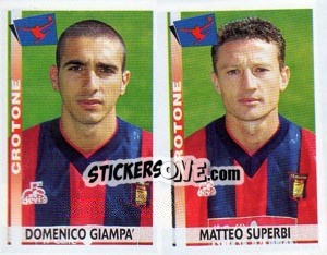 Sticker Giampa' / Superbi  - Calciatori 2000-2001 n. 494 - Panini