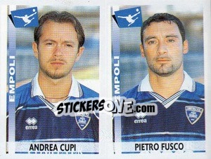 Sticker Cupi / Fusco  - Calciatori 2000-2001 - Panini