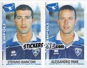 Sticker Bianconi / Pane  - Calciatori 2000-2001 - Panini