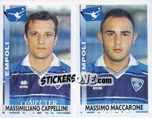 Sticker Cappellini / Maccarone - Calciatori 2000-2001 n. 505 - Panini