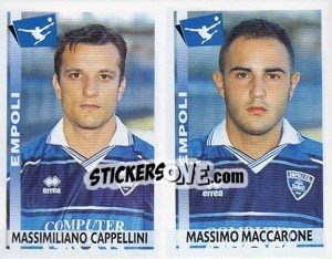 Cromo Cappellini / Maccarone - Calciatori 2000-2001 - Panini