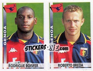 Sticker Boisfer / Breda  - Calciatori 2000-2001 n. 510 - Panini