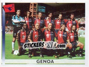 Figurina Squadra - Calciatori 2000-2001 - Panini